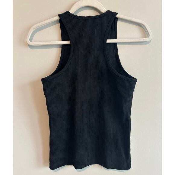 NWT Madewell Highneck Tank in Sleekhold In Black Size XS - Picture 6 of 6